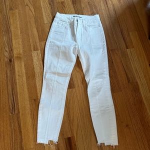 J Brand White Jeans